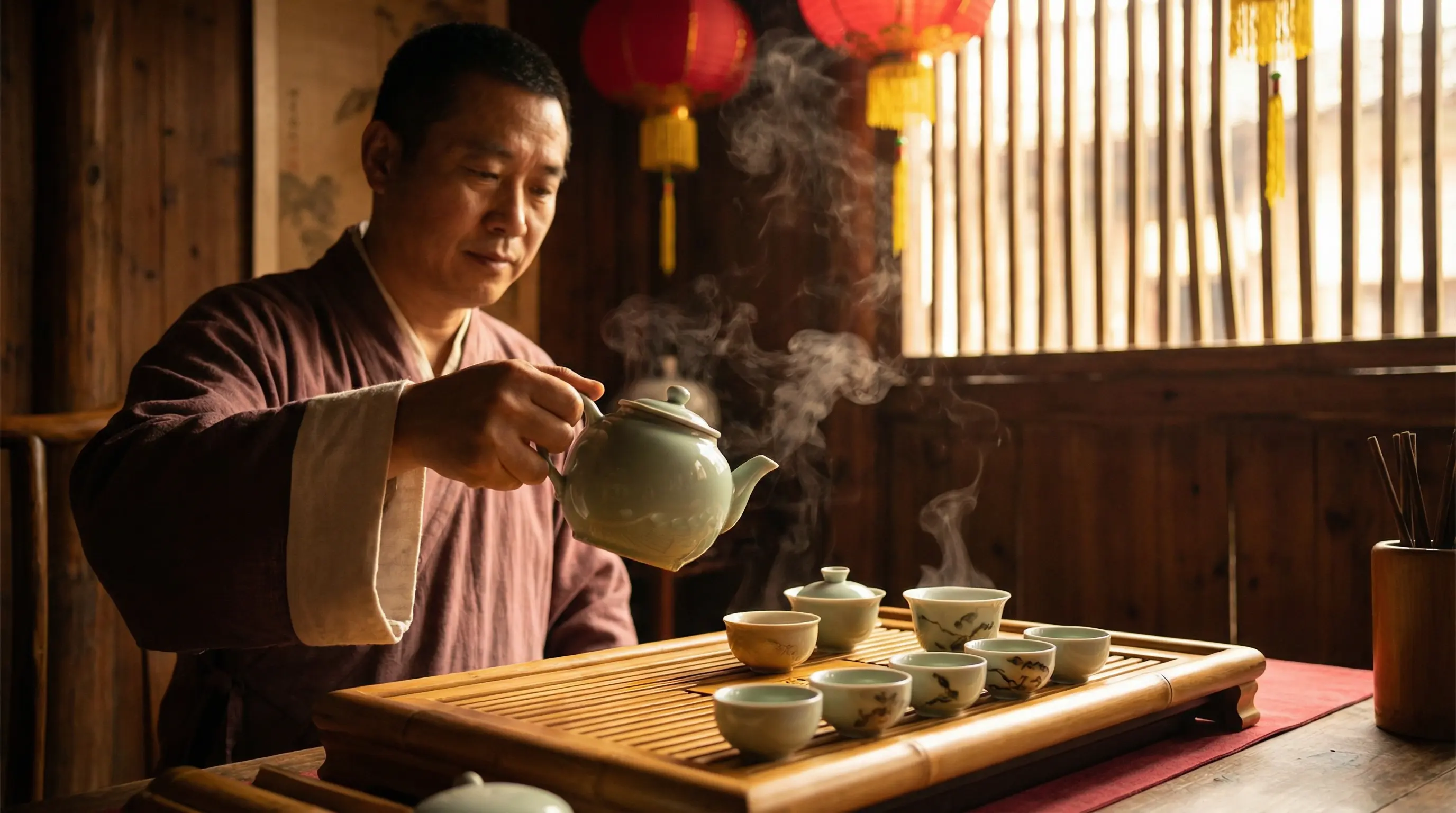 电视剧老爸快跑 茶道文化纪录片封面